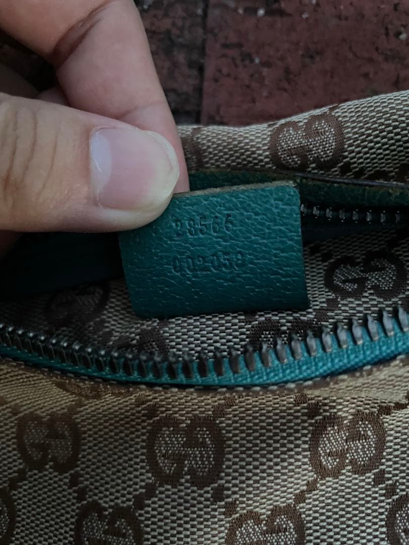 GUCCI CGキャンバス　ウエストポーチ　ボディバック
