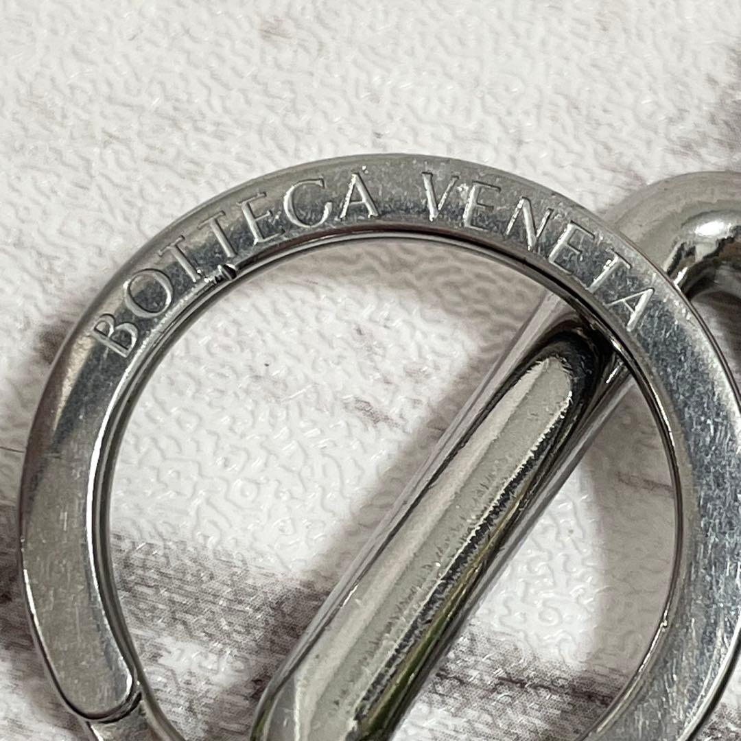 極美品✨ボッテガヴェネタ　トライアングル　キーホルダー　バッグチャーム　緑