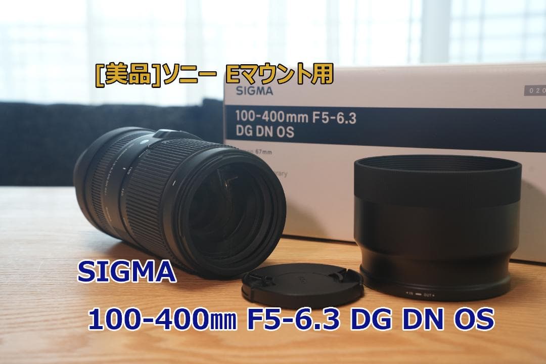 SIGMA 100-400mm F5-6.3 DG DN OS ソニーEマウント