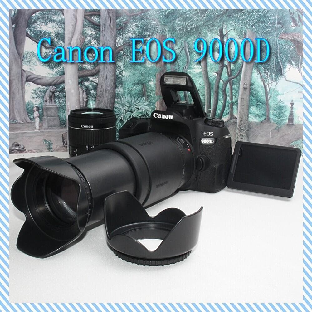 ❤️ミドルクラス一眼レフ❤️Canon EOS 9000D ダブルレンズセット