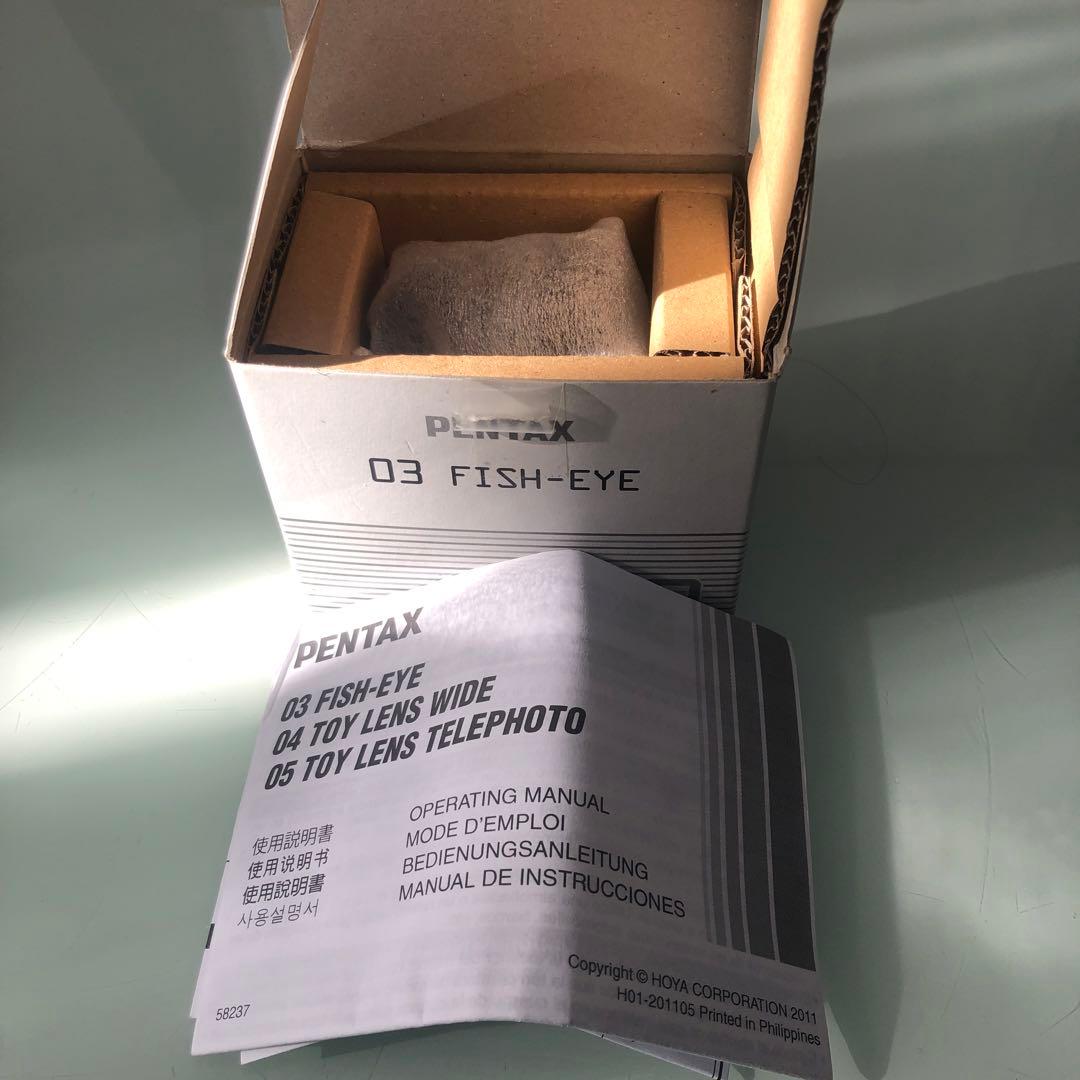 PENTAX 魚眼単焦点レンズ 03 FISH-EYE Qマウント 22087