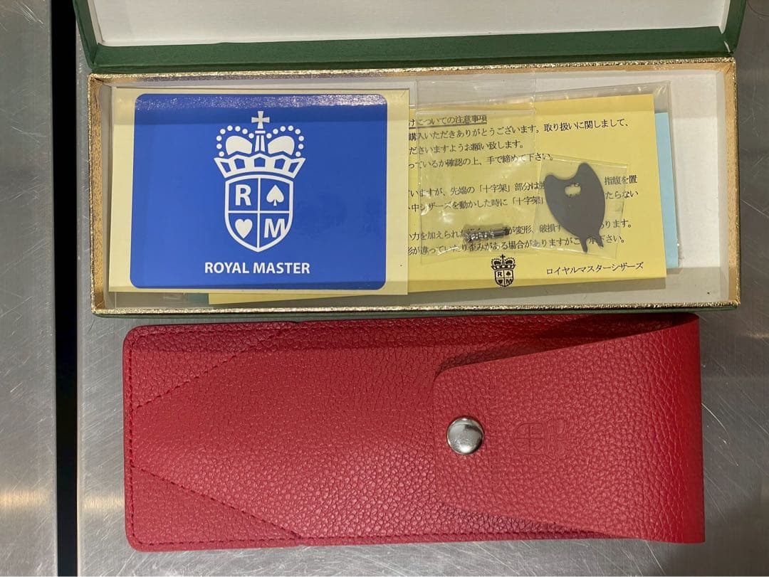  MASTER セニングシザー 専用ケース付き