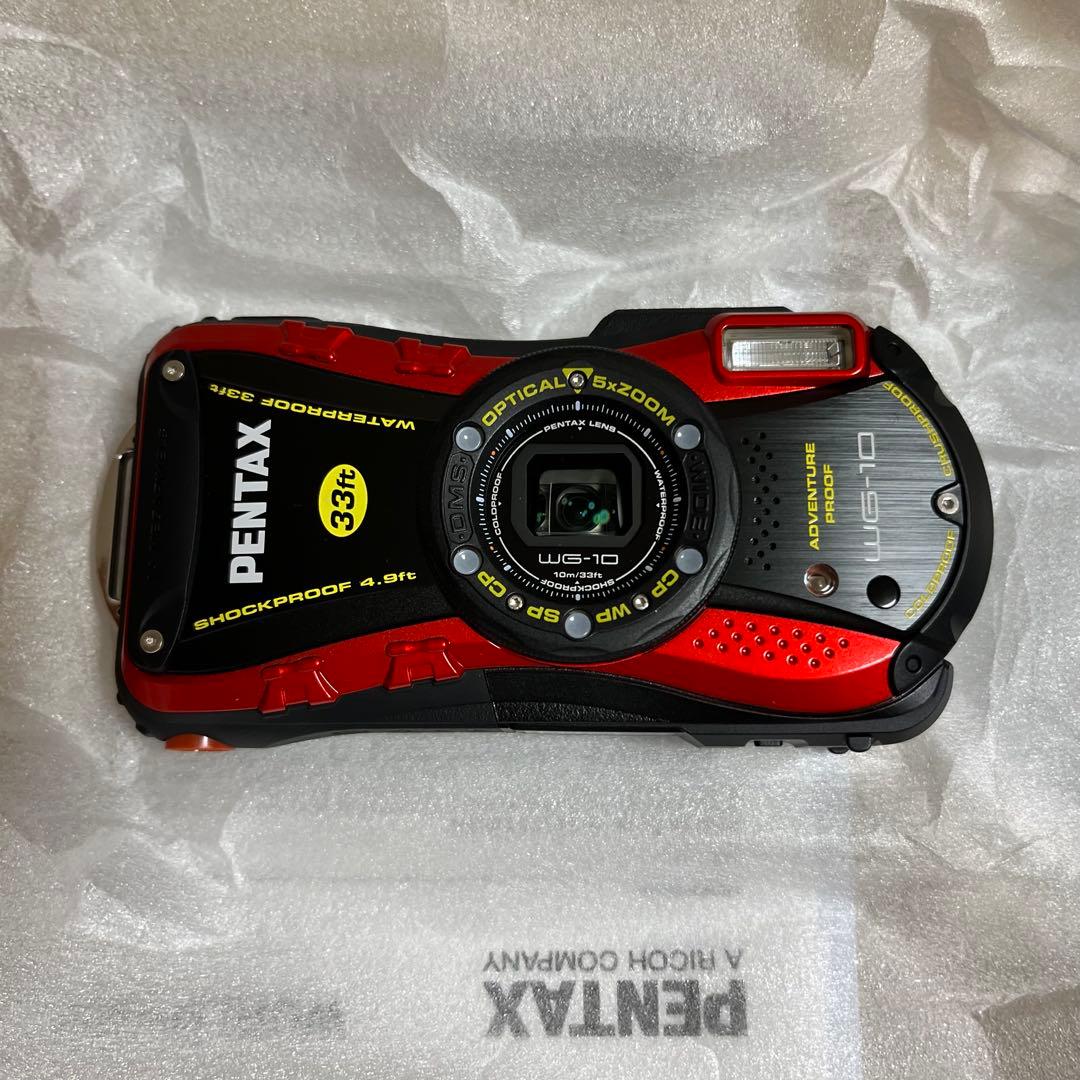 ★新品・未使用★PENTAX WG-10 デジタルカメラ 本格防水10m