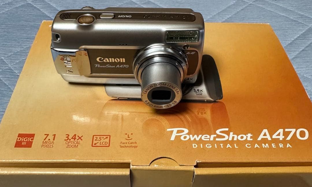 【美品】Canon PowerShot A470