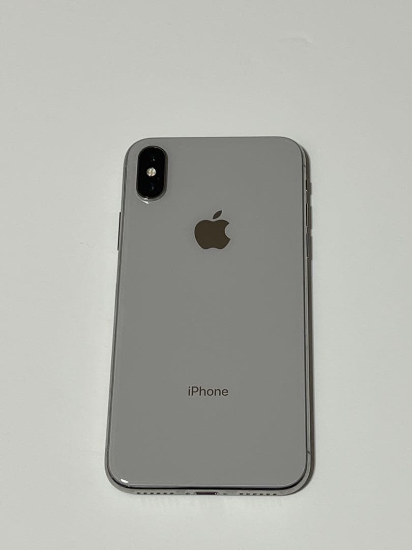 Apple iPhone X シルバー 本体