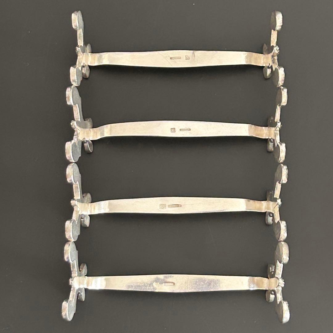 Y*ん様 現品限り　クリストフル　リュバン　リボン　ナイフレスト　４本セット　ビ