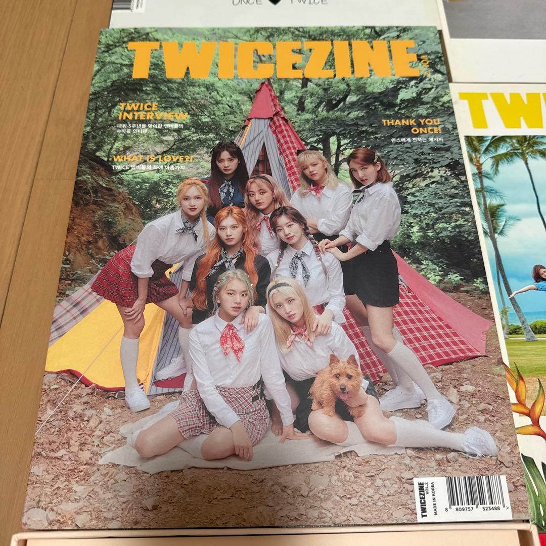 TWICEZINE コレクション ONCE twice フォトブック　セット