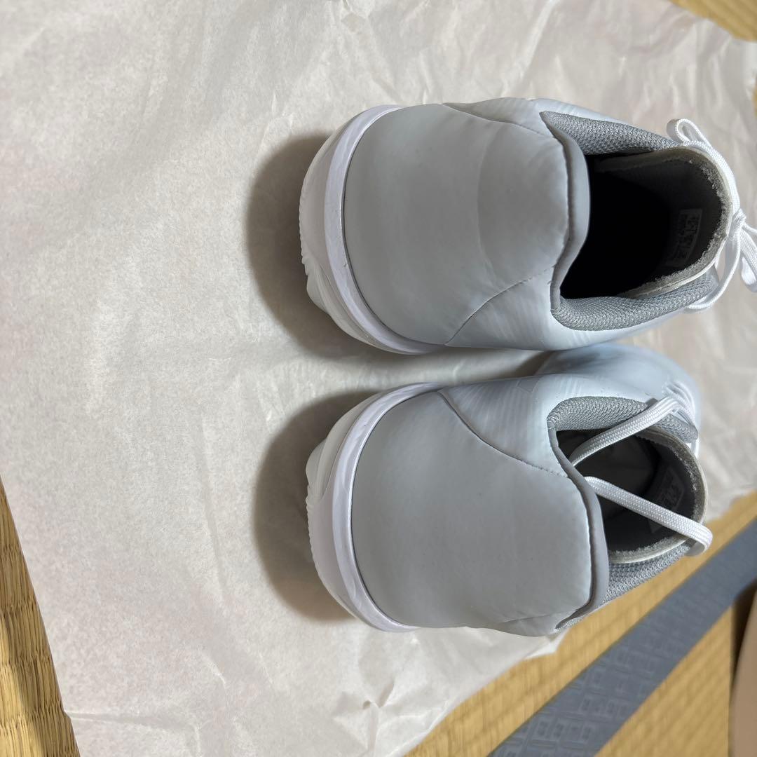 ASICS ホワイト スパイクシューズGOLDステージ3 27.5cm