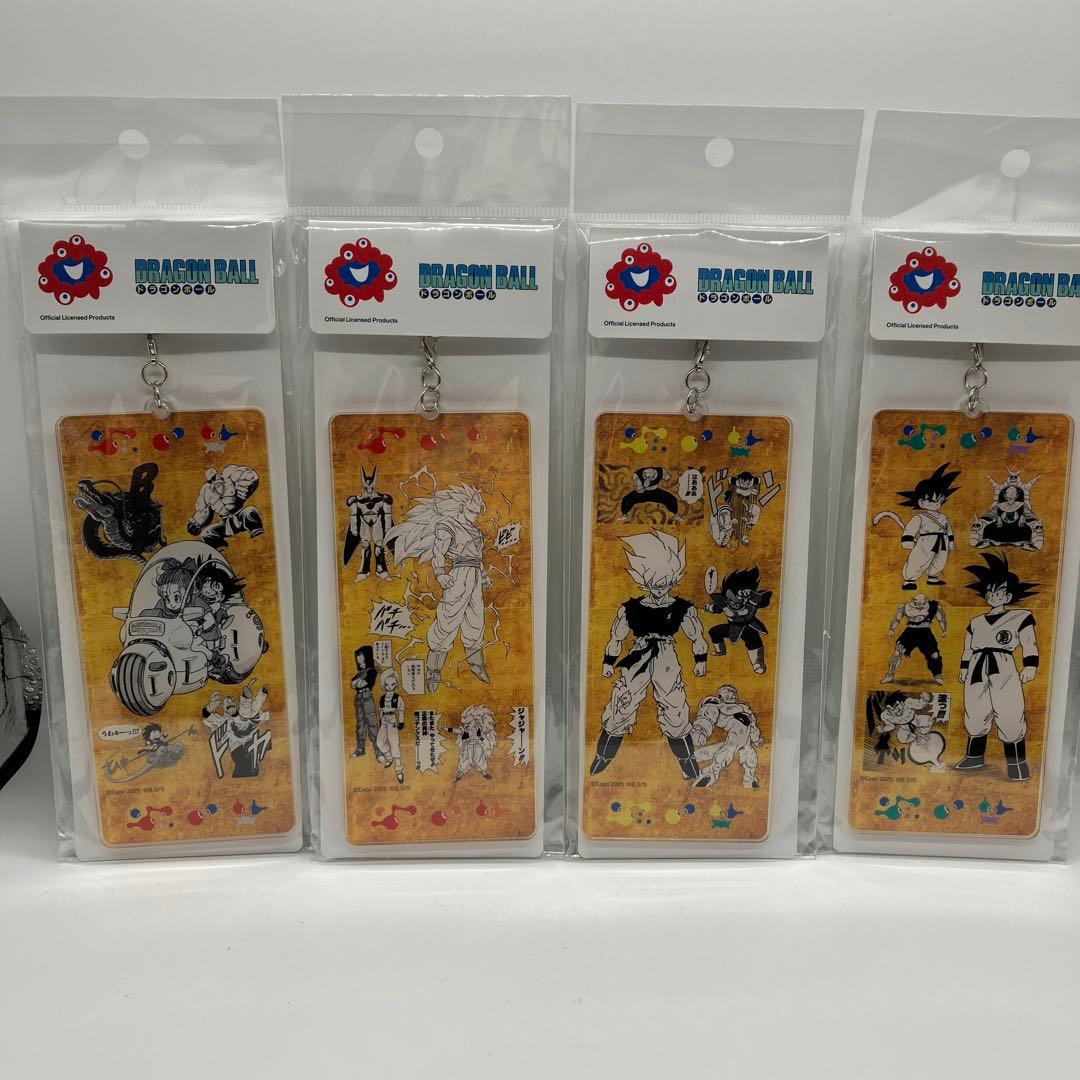 ドラゴンボール 大阪万博限定 アクリルキーホルダー 4点セット