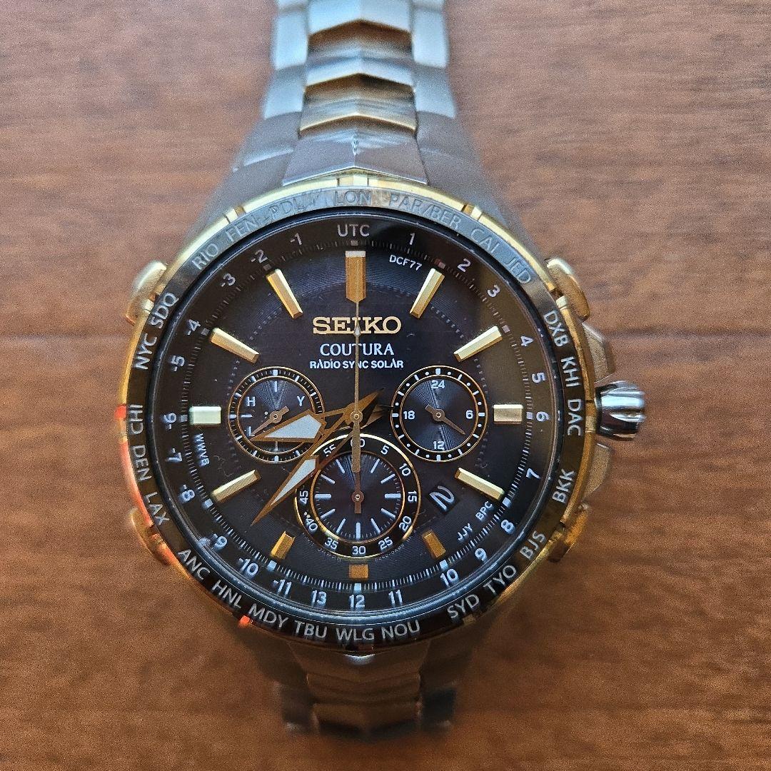 SEIKO COUTURA 腕時計 クロノグラフ
