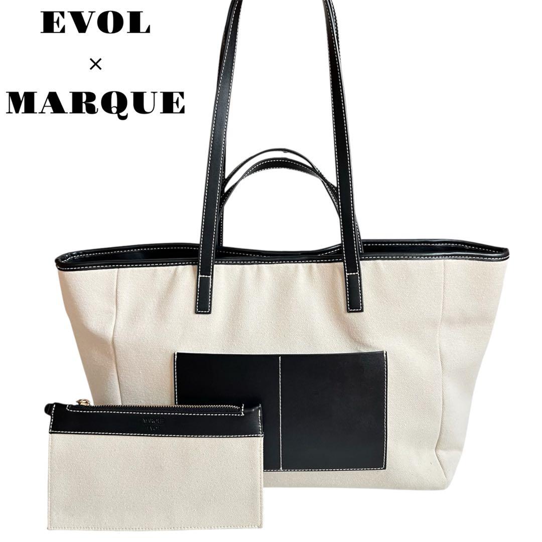 EVOL x MARQUE コラボ マザーズバッグ トートバッグ 仲村美香