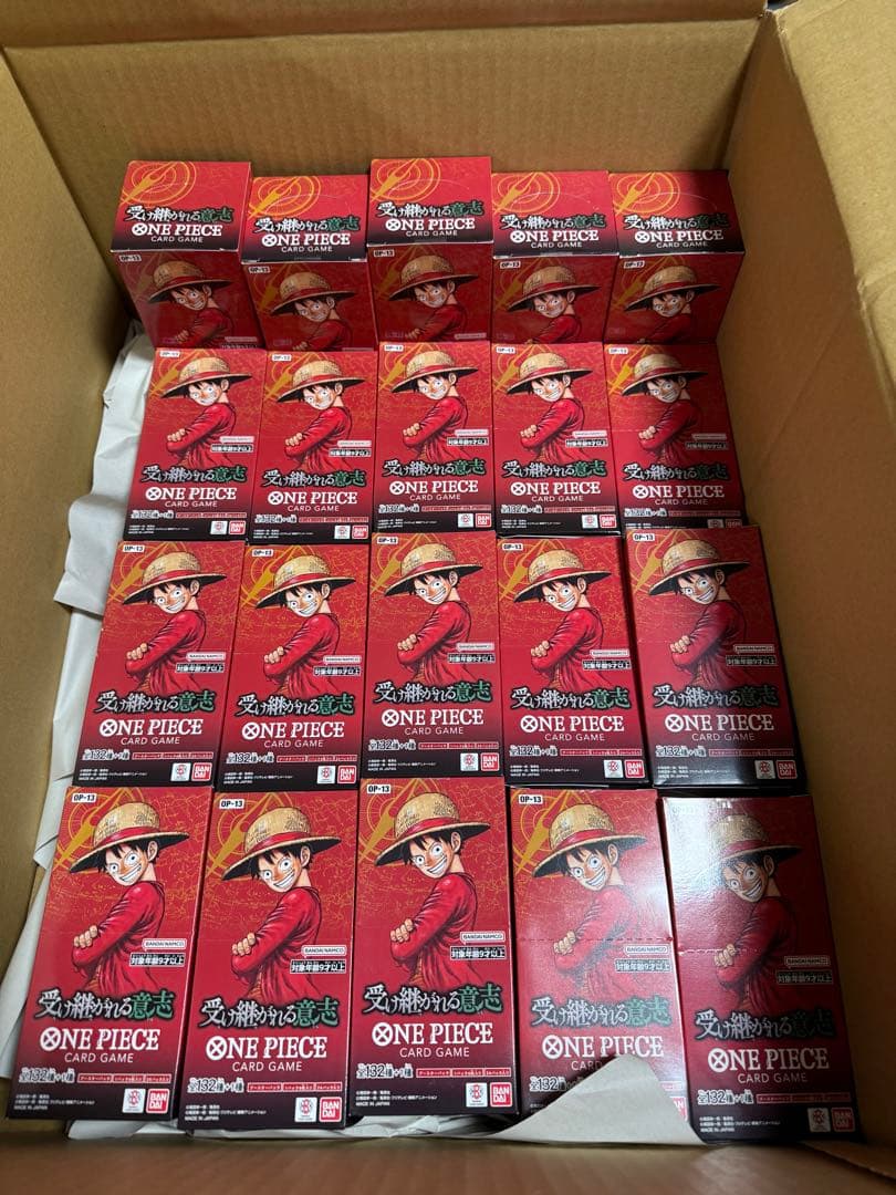 ワンピース カードゲーム 受け継がれる意志 20箱セット
