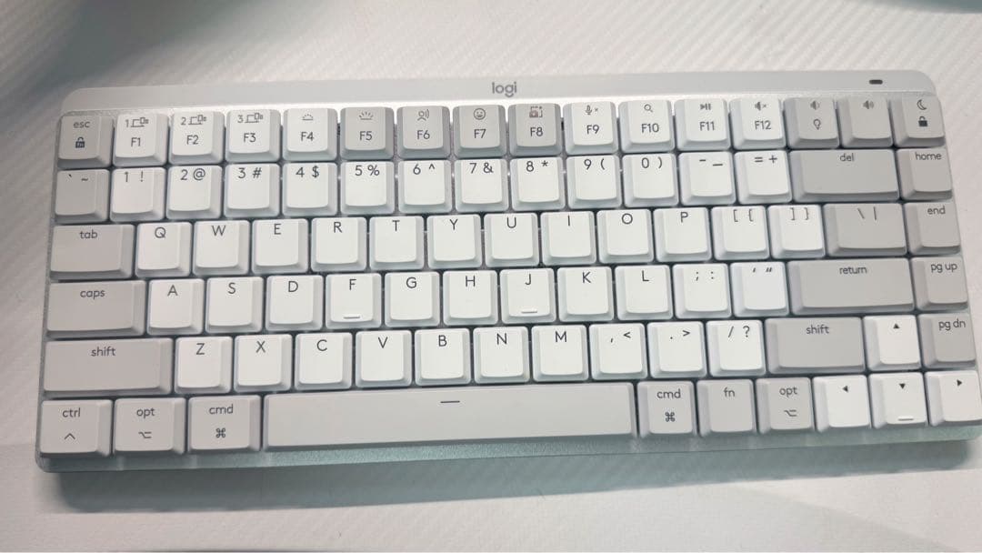 ロジクール MX Mechanical Mini for Mac ペイルグレー