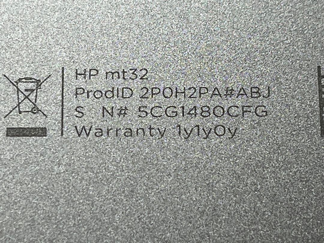 HP mt32 Mobile Thin Client ジャンク