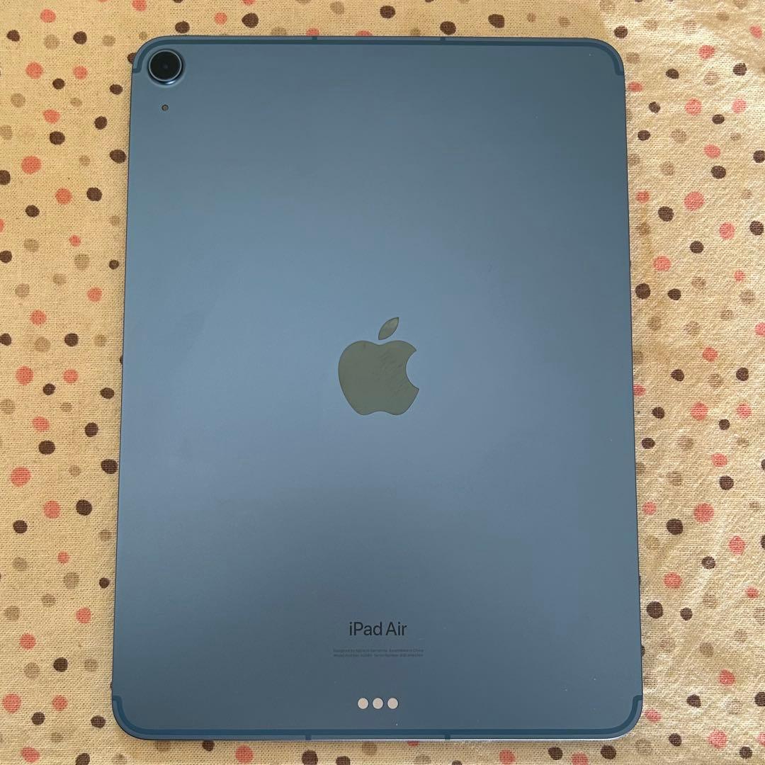 美品 格安訳ありiPad Air5 第5世代 セルラー ブルー