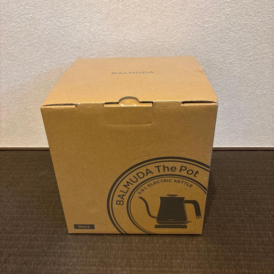 BALMUDA The Pot 0.6L 電気ポット ブラック