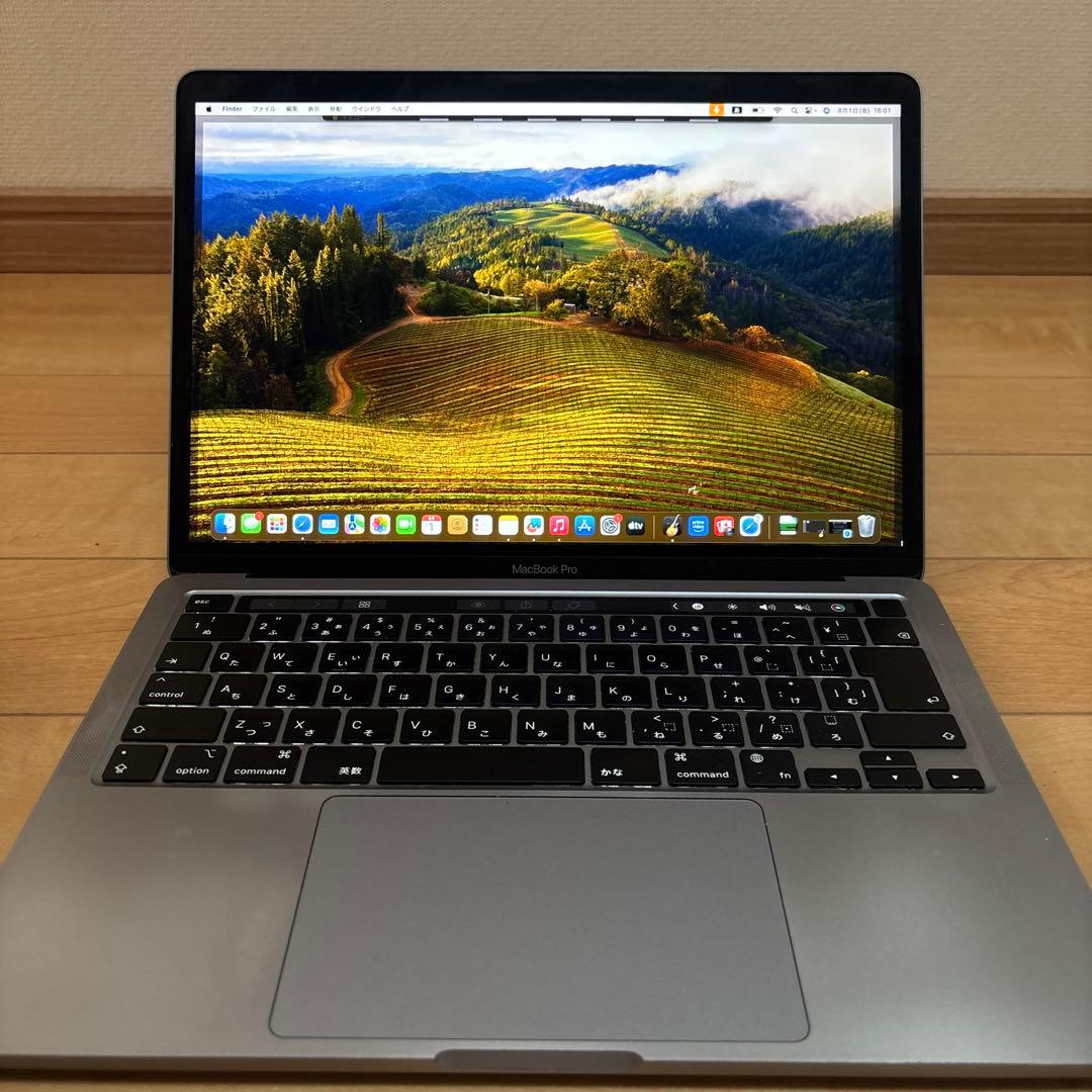 macbook pro M1 2020 16GB／512GB 13インチ