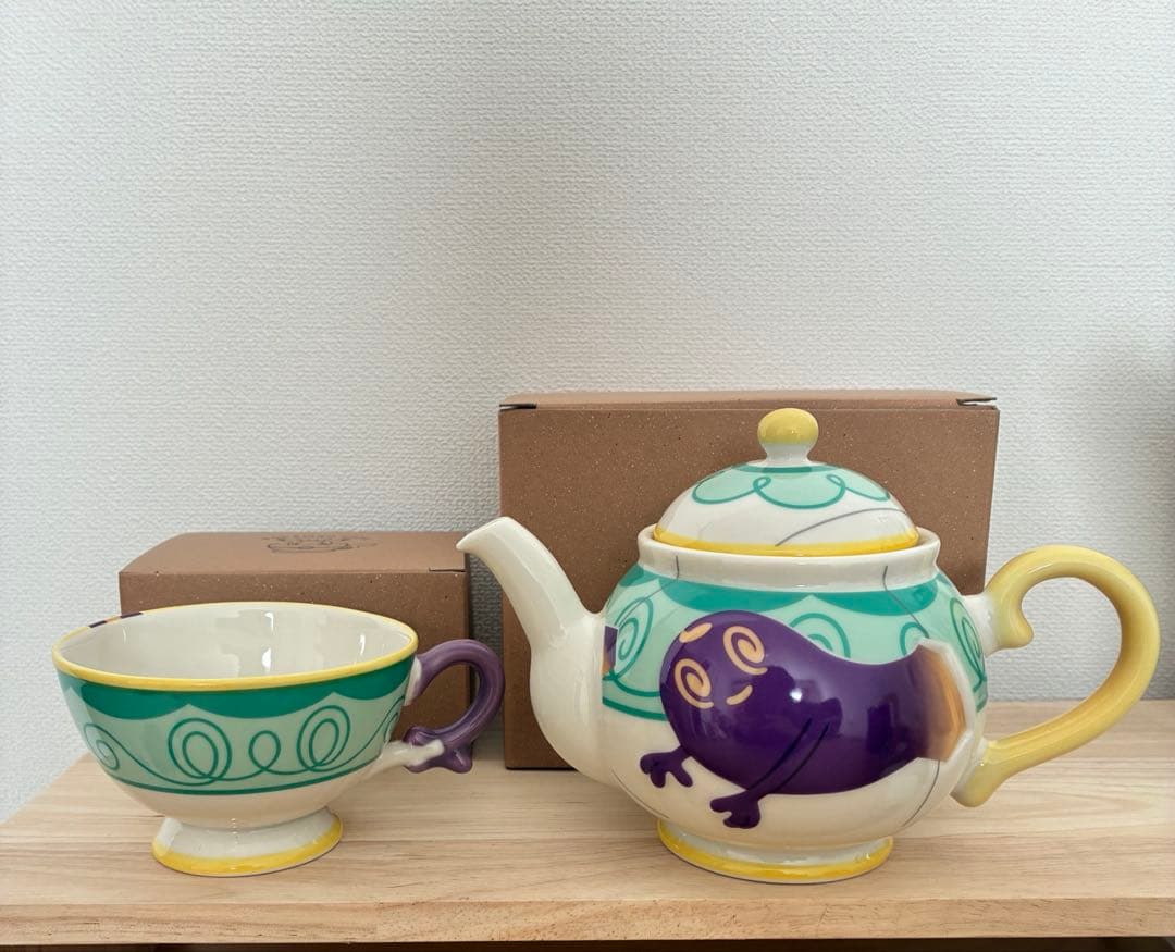 ポケモンカフェ ポットデス ティーポット　ヤバチャ ティーカップ