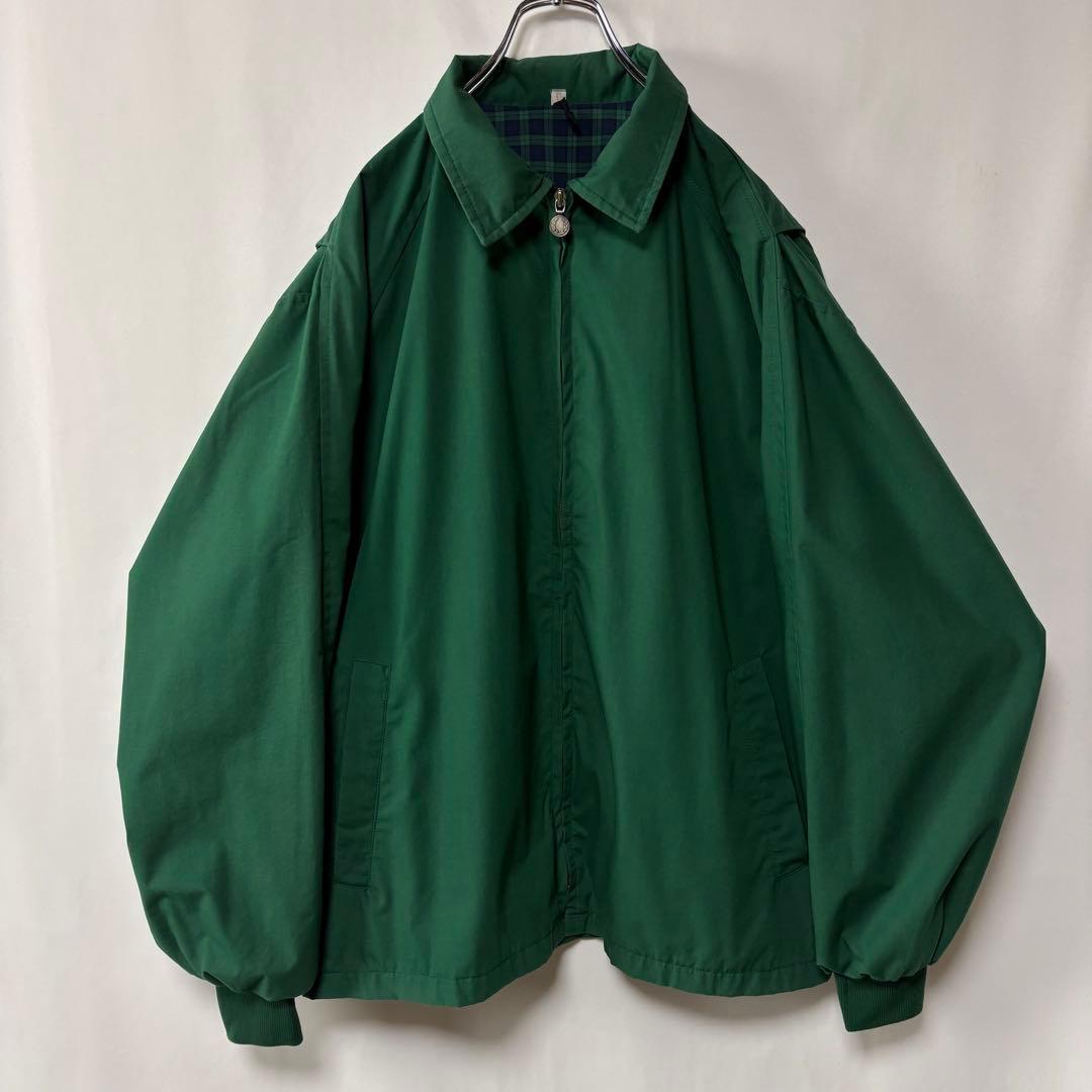 イングランド製　フレッドペリー スウィングトップ　Lサイズ　グリーン　古着