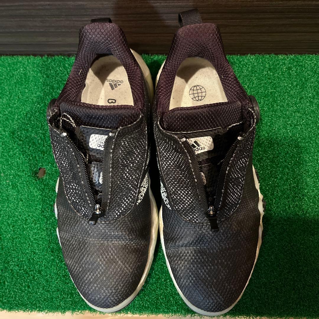 アディダス　ゴースカオス　25㎝ ブラック、グレー２点セット