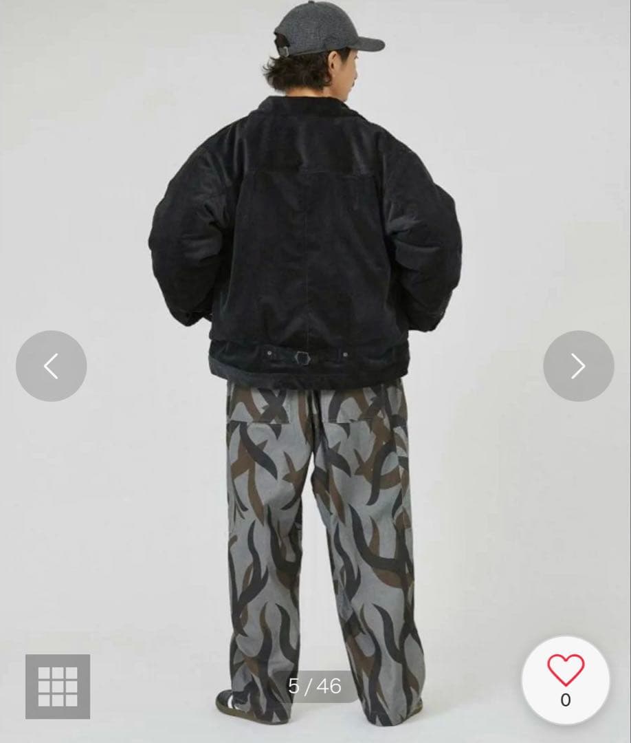 JOURNL STANDARD ブランケットコーデュロイトラッカージャケット