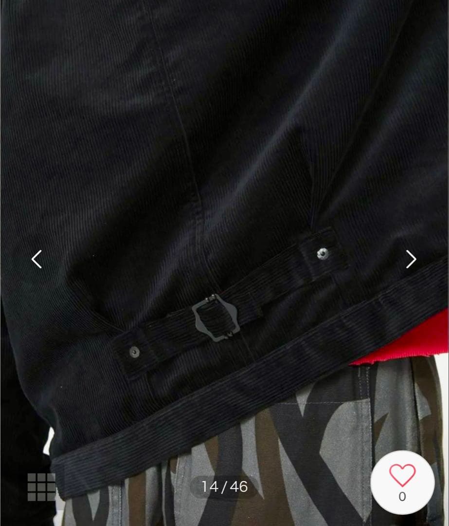 JOURNL STANDARD ブランケットコーデュロイトラッカージャケット