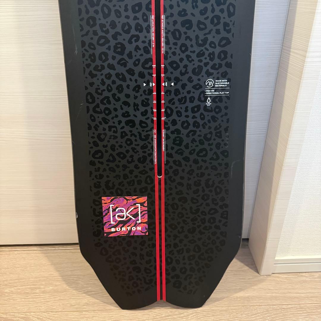 【mura】Burton バートン フィッシュ スノーボード 156cm