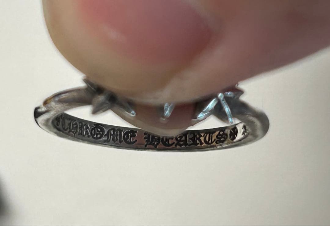 A*t様 クロムハーツ バブルガム3スターリング 5号