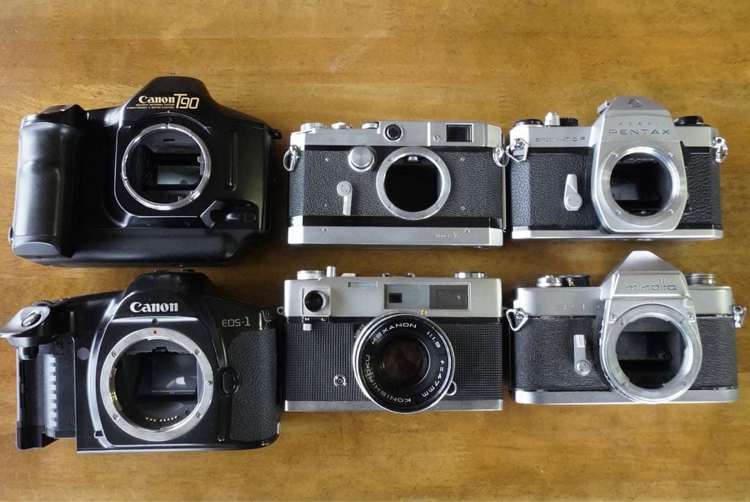 フィルムカメラ　6台ジャンクセット