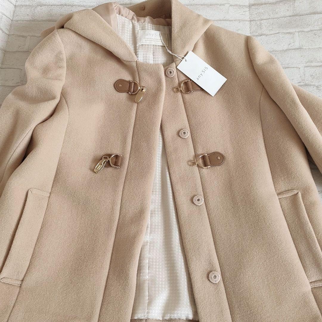 【美品】タグ付き any SiS エニスィス ショートコート ダッフルコート