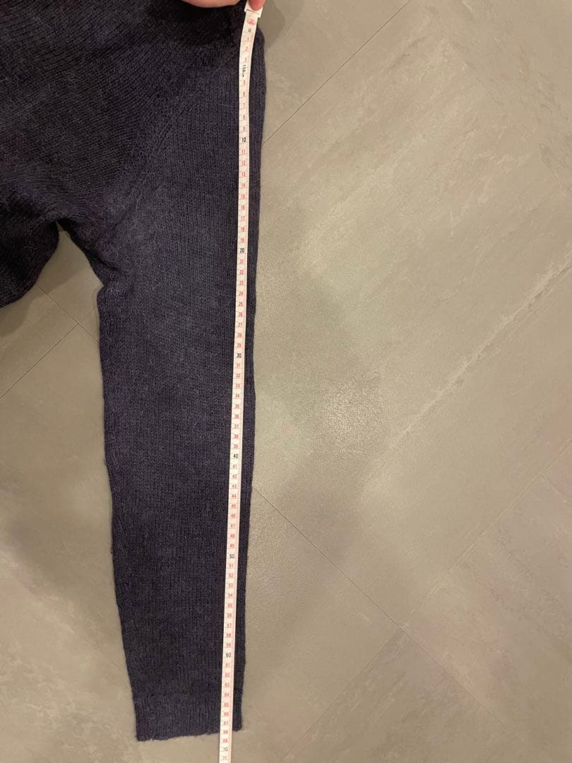 メゾンマルジェラ　アルパカ　フィッシャーマンニット レプリカ　グレー