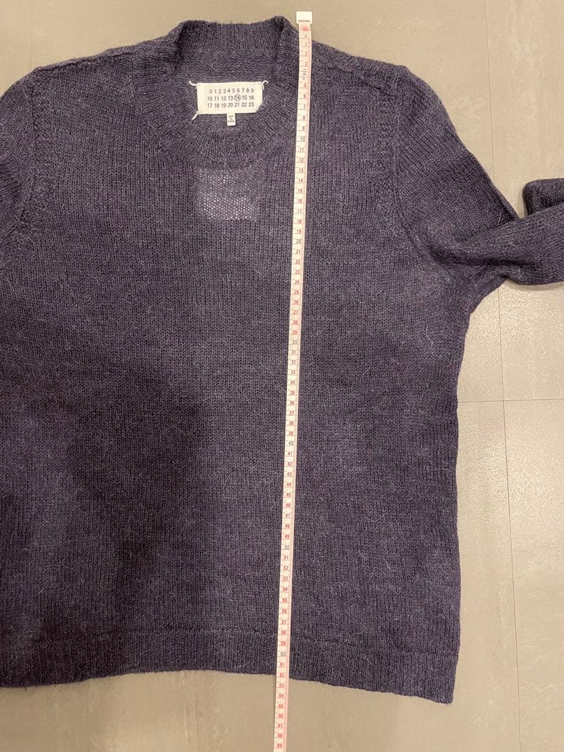 メゾンマルジェラ　アルパカ　フィッシャーマンニット レプリカ　グレー