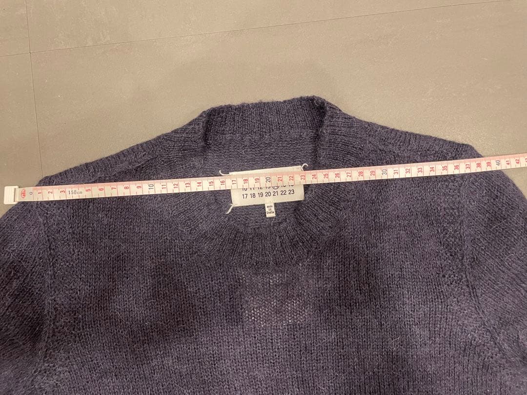 メゾンマルジェラ　アルパカ　フィッシャーマンニット レプリカ　グレー