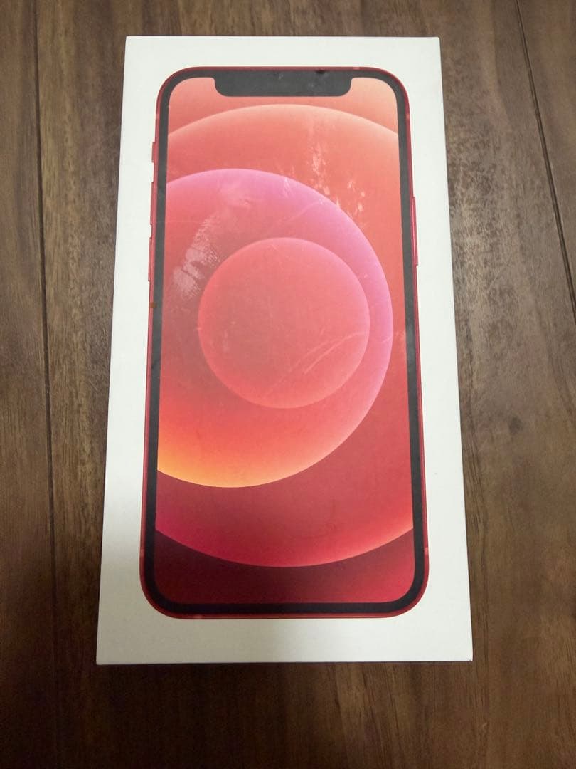 iPhone12mini RED 64GB バッテリー76% 初期化済み