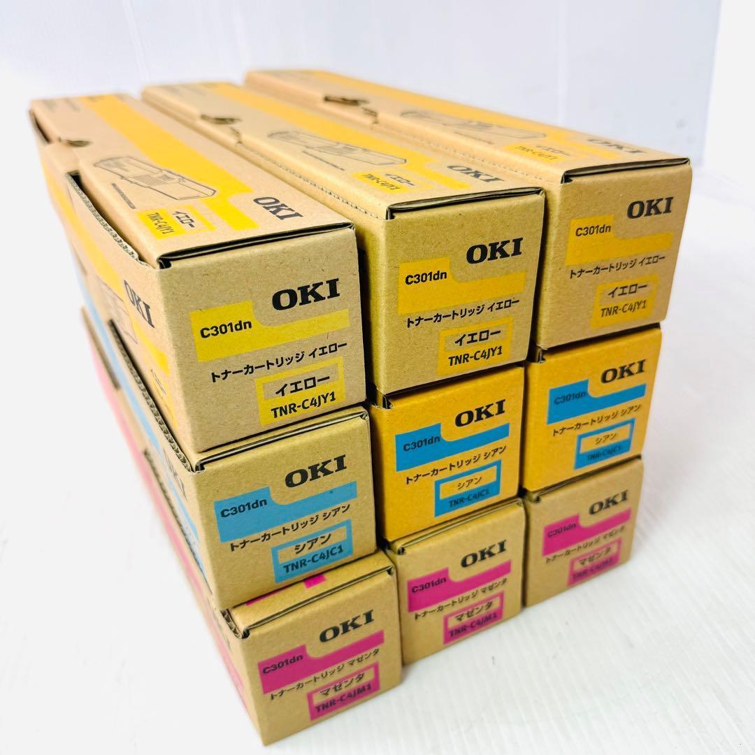 【純正・新品】OKI C301dn トナーカートリッジ カラー 11本セット