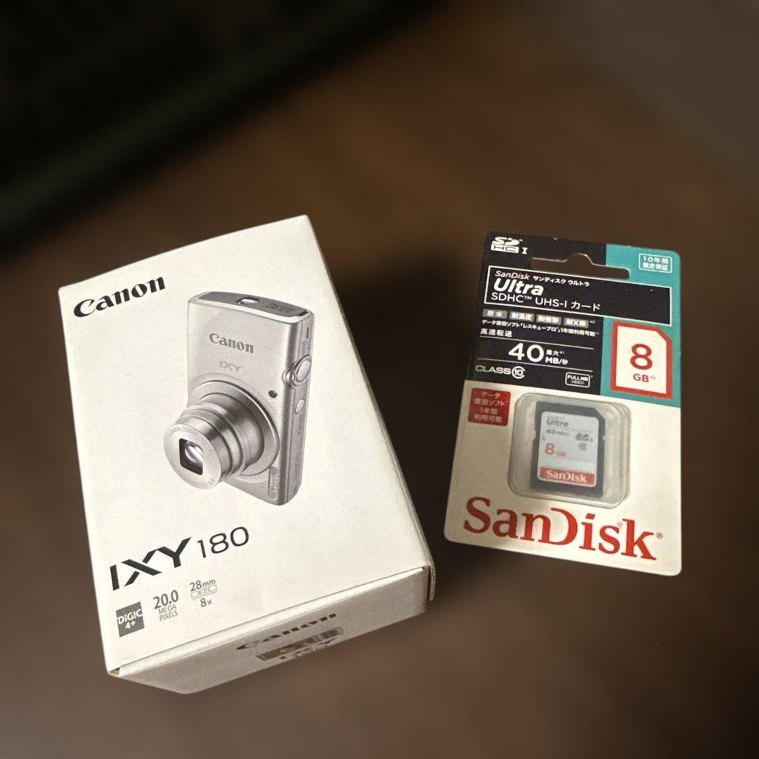 新品未使用Canon IXY 180