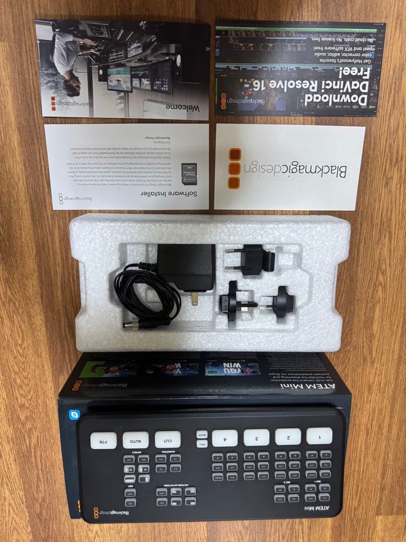 ATEM Mini スイッチャー ブラックマジックデザイン