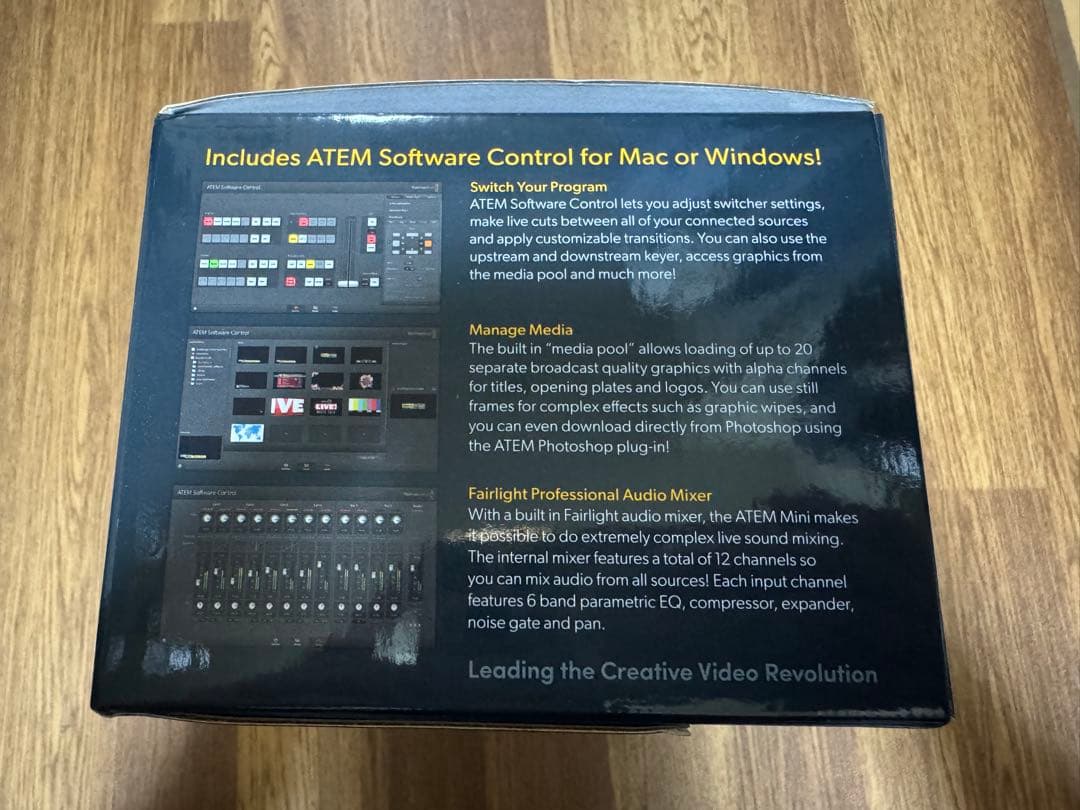 ATEM Mini スイッチャー ブラックマジックデザイン