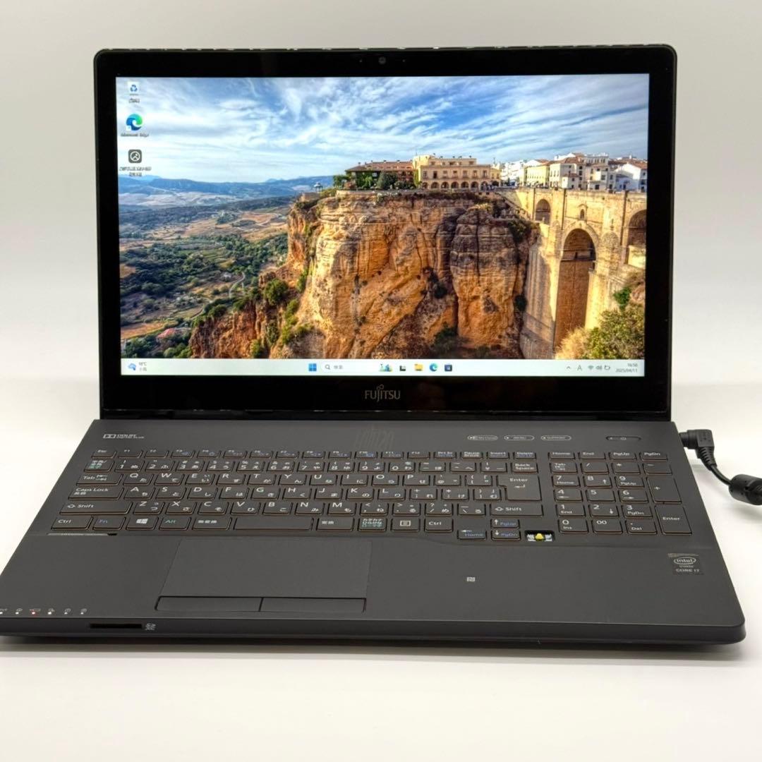 ノートPC FUJITSU core i7 4722HQ 4GB HDD 1TB