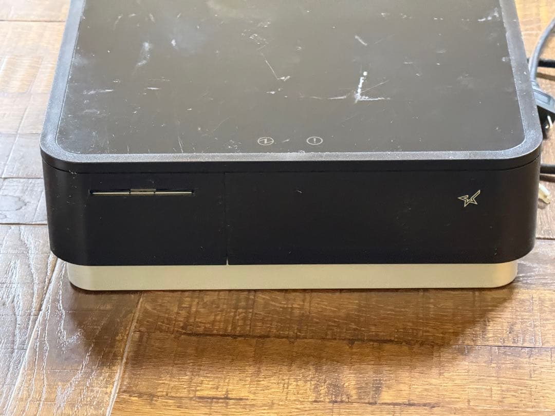 スター精密 mPOP 本体 キャッシュドロア一体型レシートプリンター　黒