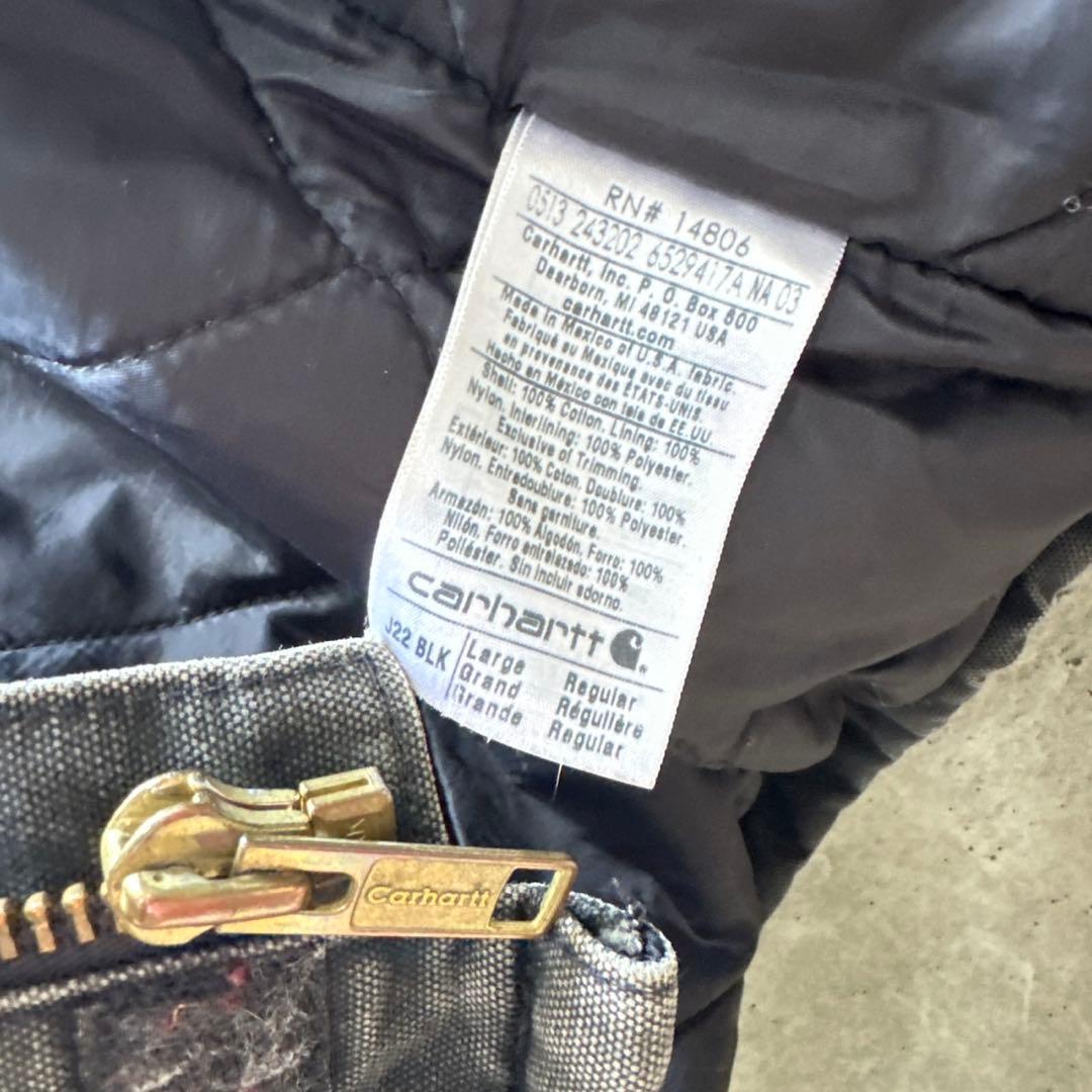 carhartt トラディショナルジャケット J22 BLK
