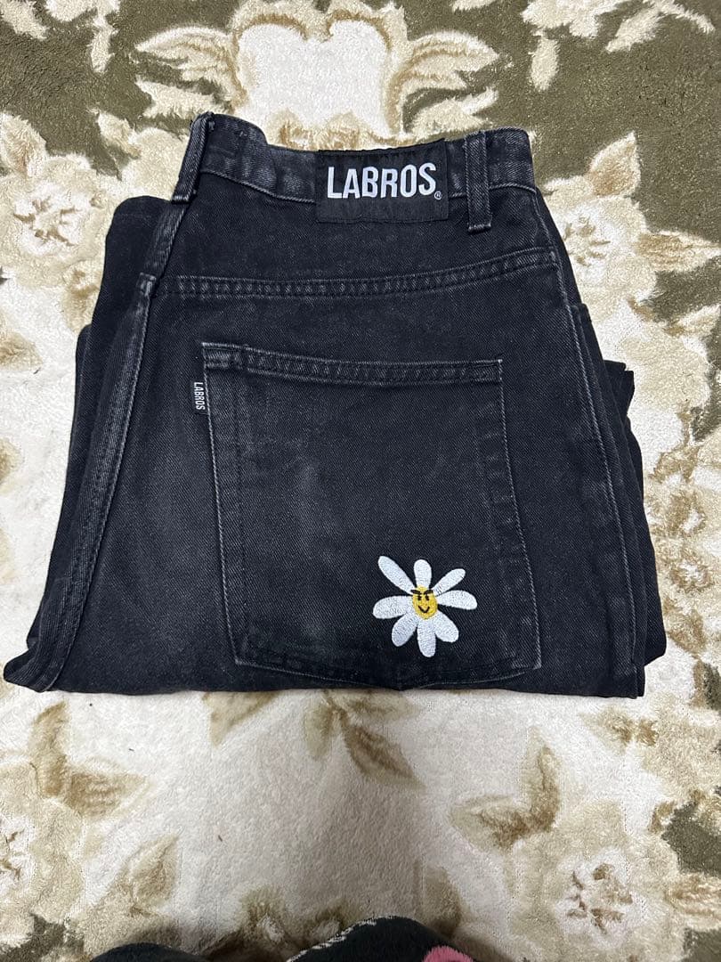 labros デニム ブラック