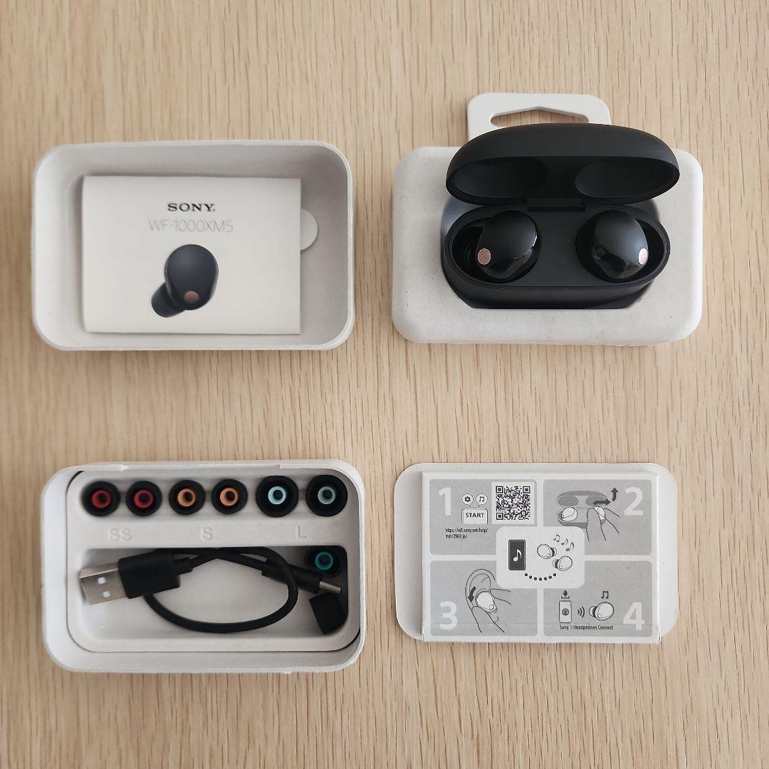 SONY WF-1000XM5 ノイズキャンセリングワイヤレスイヤホン