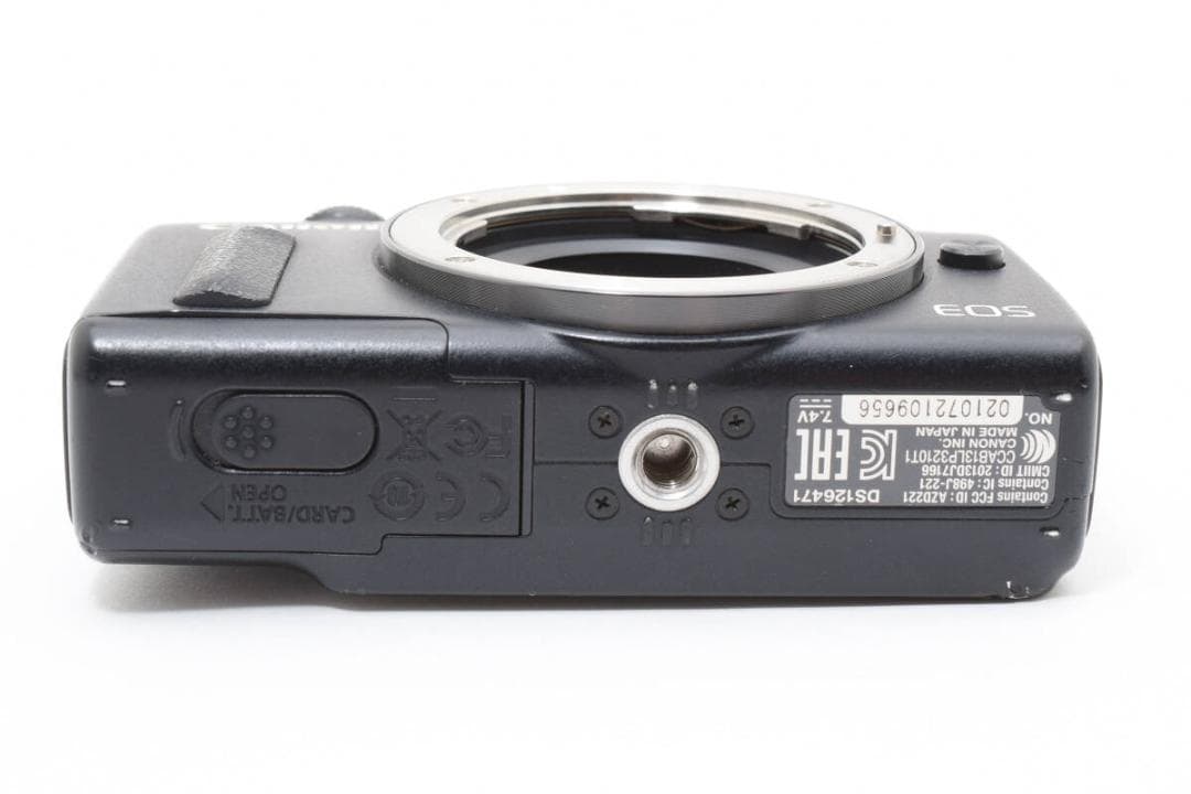 極上品 Canon EOS M2 ボディ ミラーレス 黒 ブラック #1451