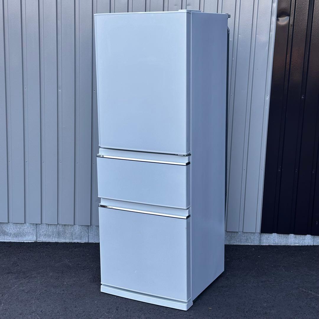 ∞Sちゃん 送料込！設置対応◎2020三菱330L 訳有 冷凍冷蔵庫