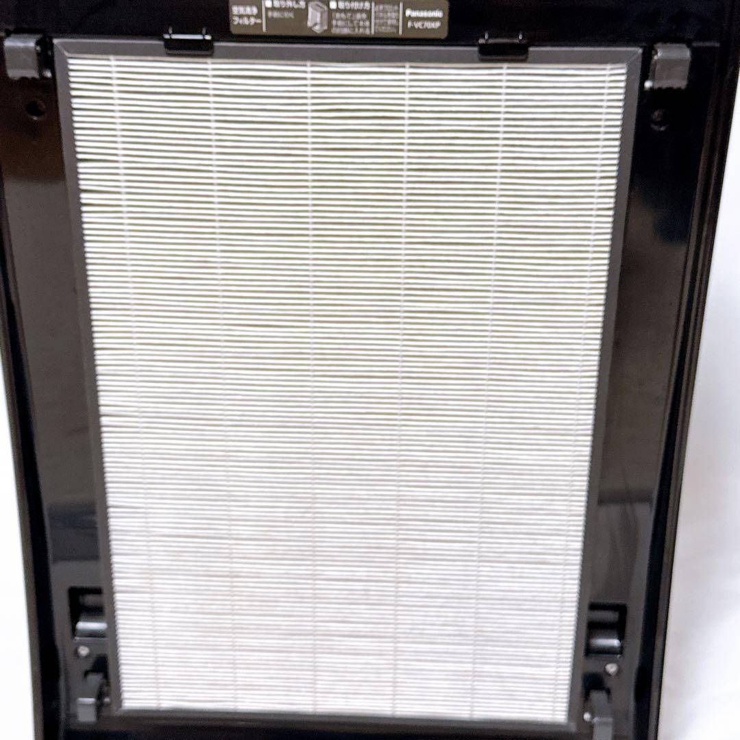 Panasonic 加湿空気清浄機 F-VC70XP ナノイーX ブラウン 木目