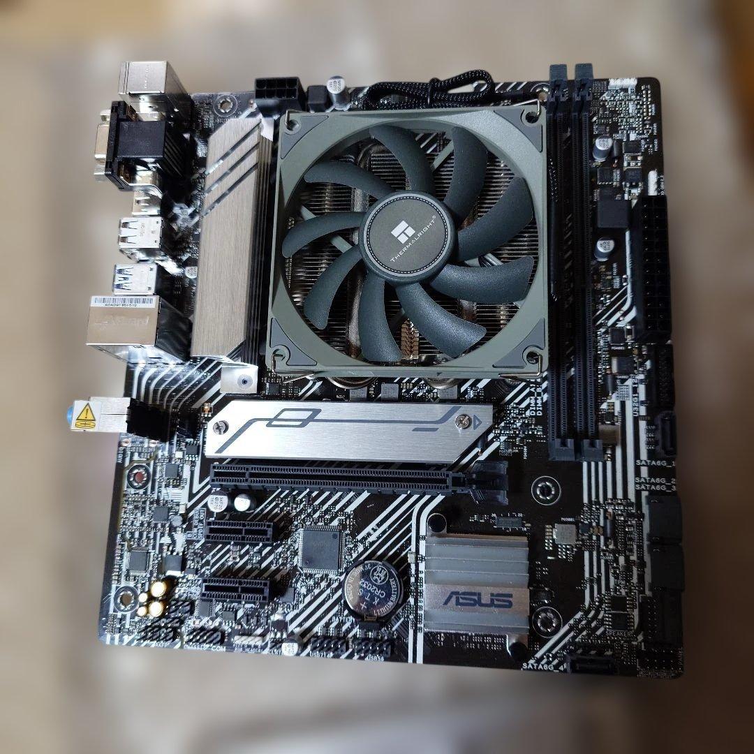 マザーボード i3-10105F + H510M-A