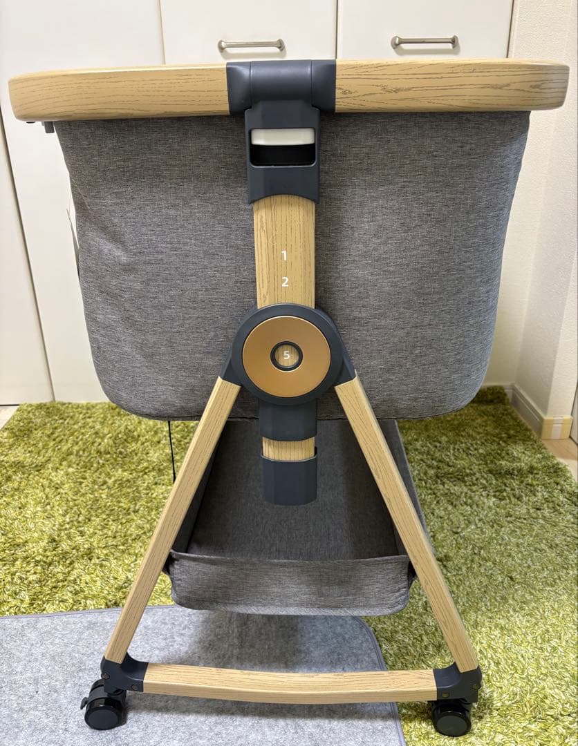 【美品】HZDMJ ベビーベット　グレー