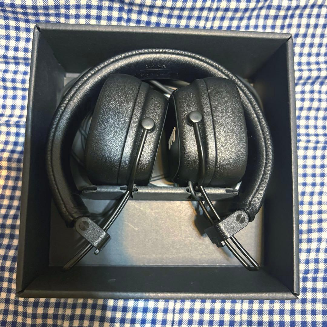 【正規品】Marshall Major IV ワイヤレスヘッドフォン ブラック