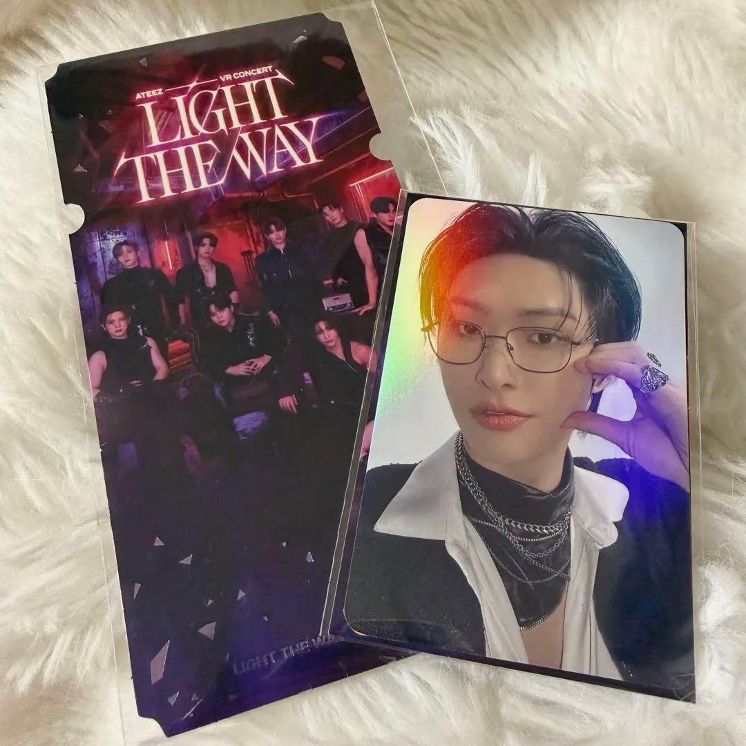 ATEEZ MINGI トレカ ホロ グラム VR